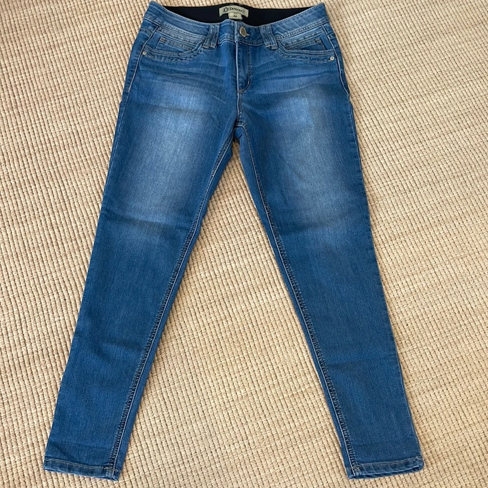 Women’s Democracy Jeans Mid-rise medium/lite blue Ankle Jeans Ab Technology 10